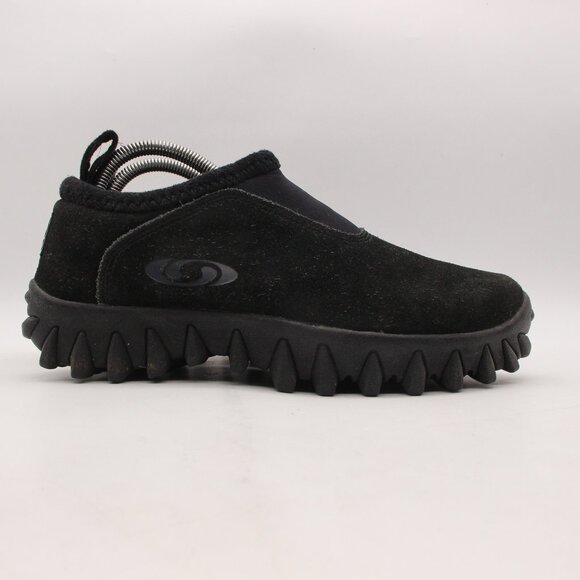 Salomon Shoes - Salomon Contagrip CX Thinsulate slip on Black Suede Women's Size 8 Trail Shoes